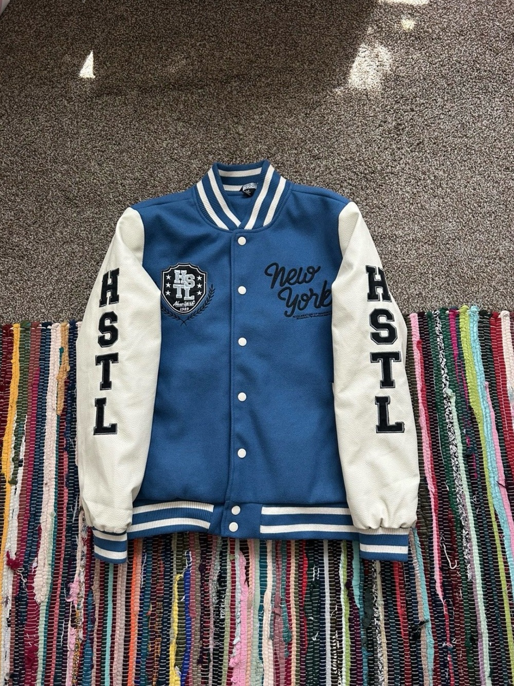 New York HSTL Bomber Varsity Jacket